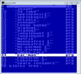 Directory der Diskette